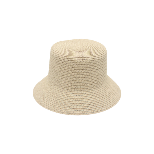 Packable Straw Bucket Hat – Lightweight Summer Sun Hat for Men Women
