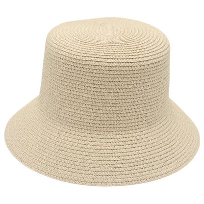 Packable Straw Bucket Hat – Lightweight Summer Sun Hat for Men Women