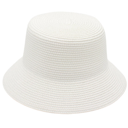 Packable Straw Bucket Hat – Lightweight Summer Sun Hat for Men Women