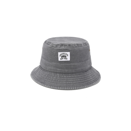 Retro Vintage Bucket Hat – Washed Denim Foldable Unisex Hat in Multiple Colors