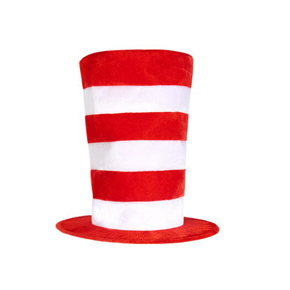 The Cat in the Hat Halloween Costume Set  Red Striped Hat, Bow Tie & Gloves