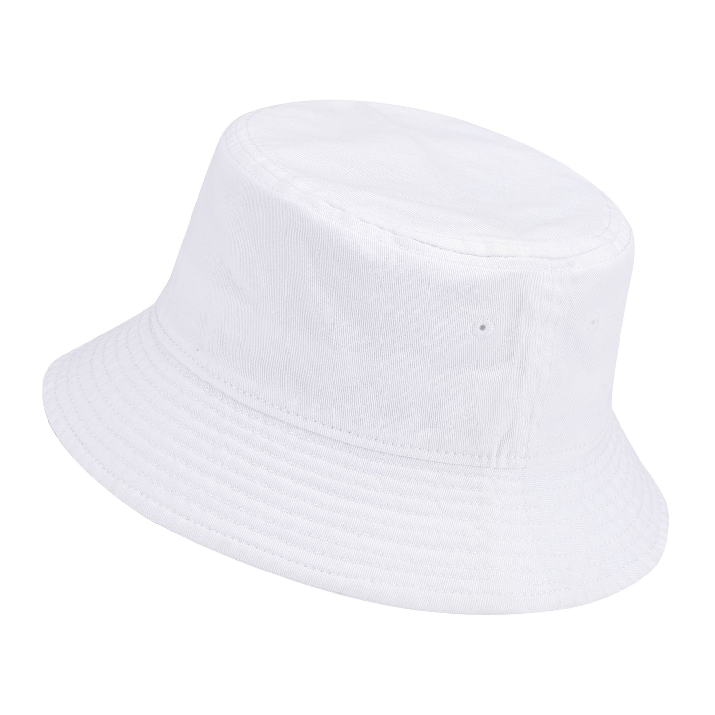 White Golf Polo Bucket Hat – Classic White Bucket Hat for Men & Women
