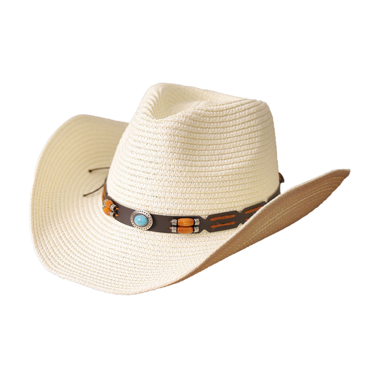 Womens Cowboy Hats Straw | Wide Brim Western Style for Ladies