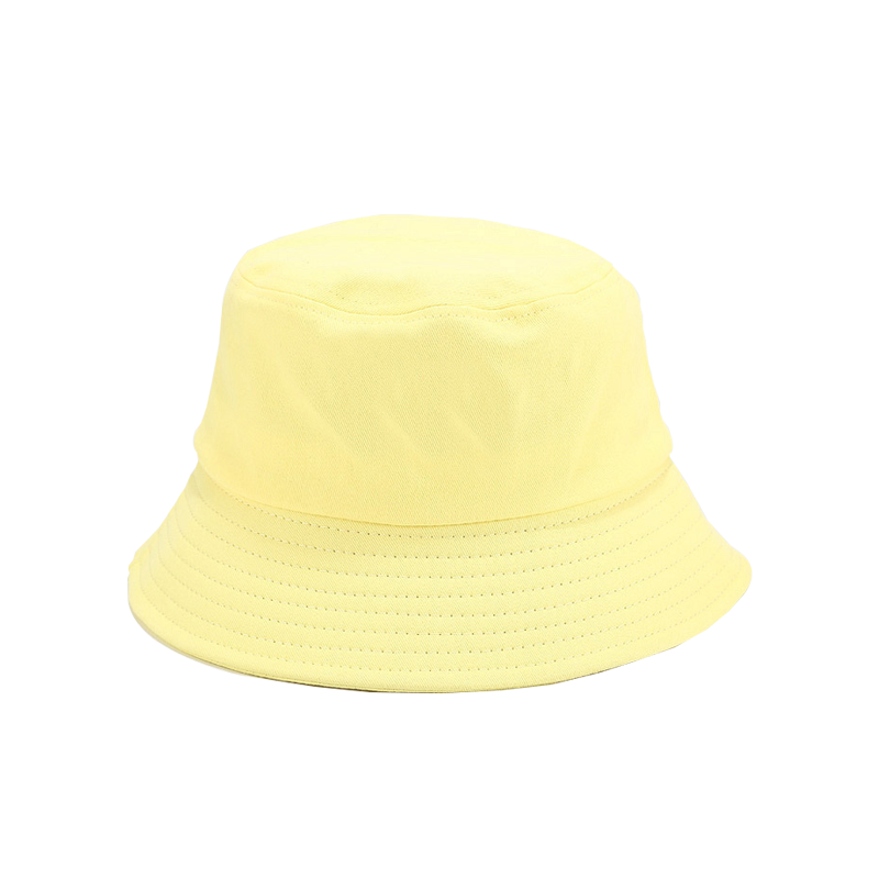 Yellow Bucket Hat Summer Style | Pastel Fisherman Hat for Women & Men Sun Protection