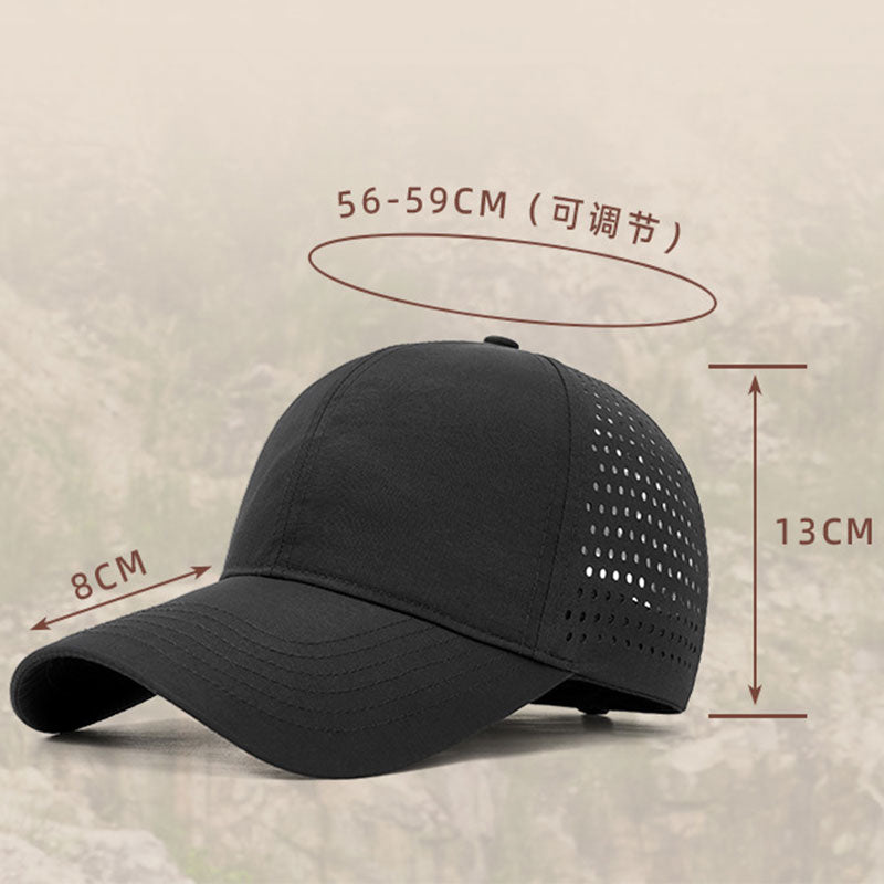 Women's Baseball Caps Men's Hat Nylon Sunscreen Breathable Summer