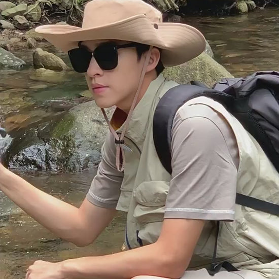 Lightweight Summer Bucket Hat for Men – Breathable Sun Hat for Outdoor, Beach, and Travel